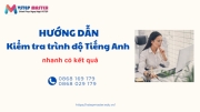 huong dan kiem tra trinh do tieng anh nhanh co ket qua