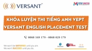 khoa luyen thi tieng anh versant english placement test  vept