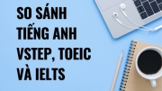 so sanh tieng anh vstep toeic va ielts