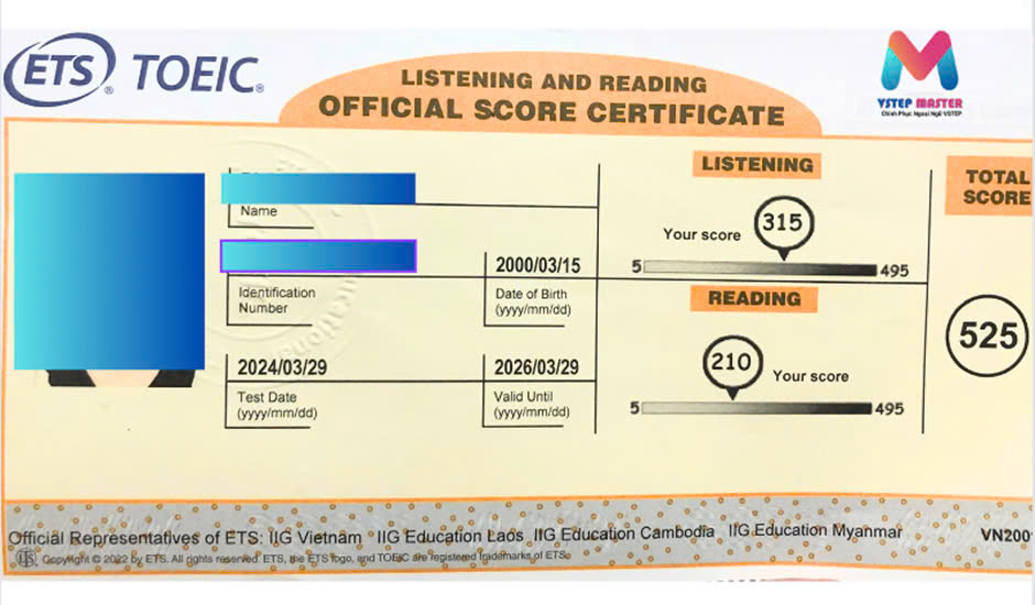 so sanh tieng anh vstep toeic va ielts