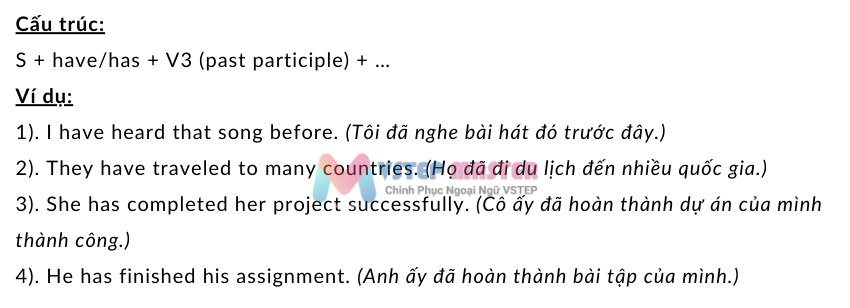 thi hien tai hoan thanh  present perfect     tat tan tat cong thuc dau hieu nhan biet va bai tap thuc hanh