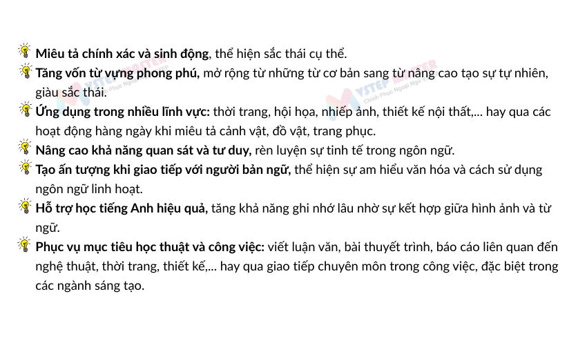 20  tu vung tieng anh ve mau sac pho bien nhat